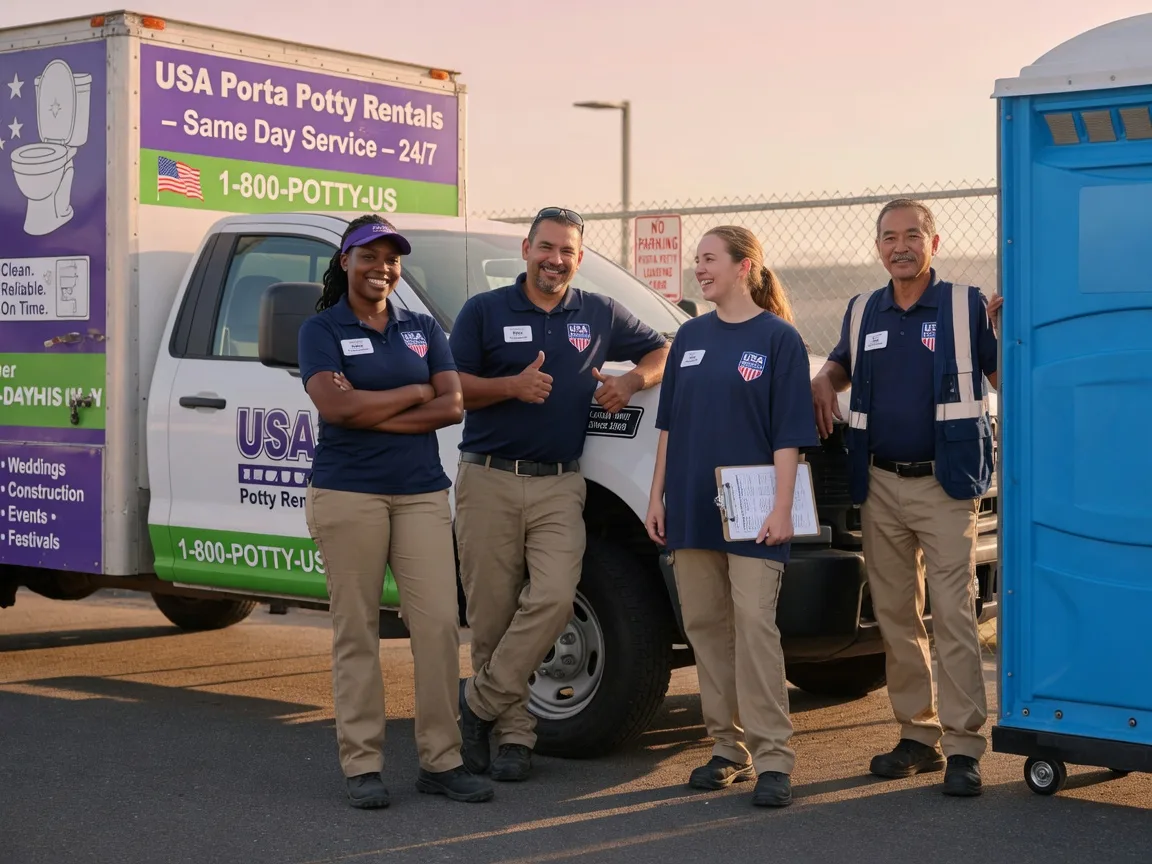 Porta Potty Rental company in New Lisbon, IN