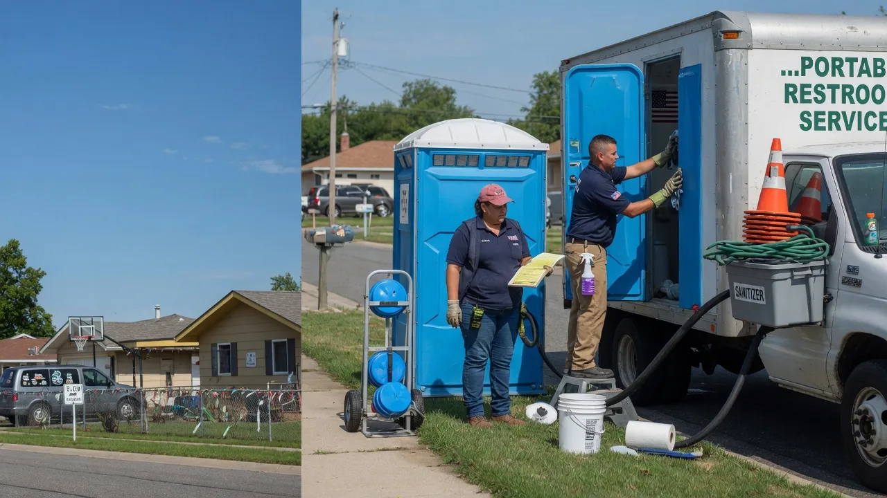 Portable Toilet Rental in New Lisbon, IN near me